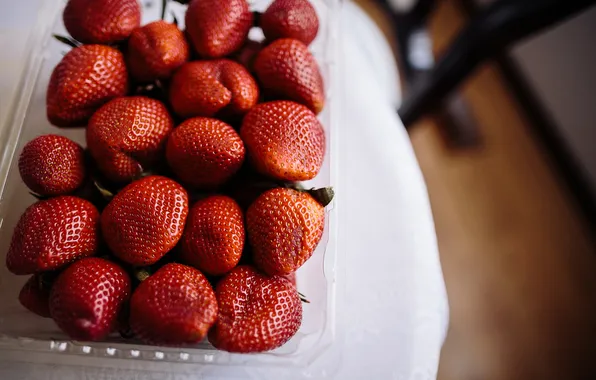 Red, berries, strawberry