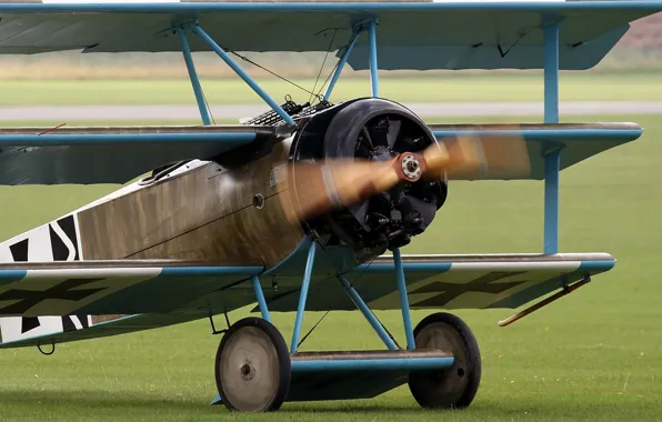 Picture wings, fighter, war, screws, Triplane, forces, world, Germany