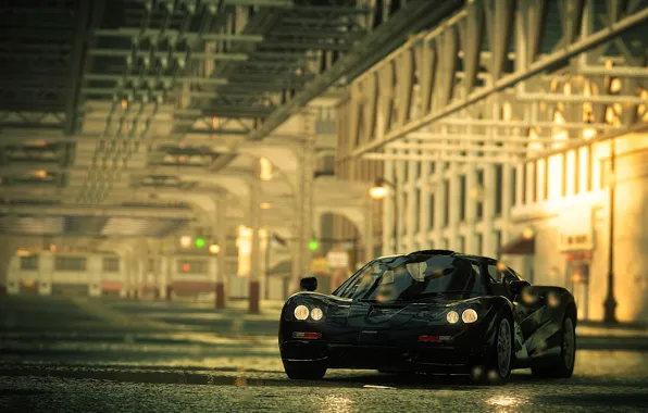 Light, bridge, black, design, lights, Parking, the barn, Pagani