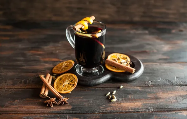 Tea, orange, Drink, cinnamon