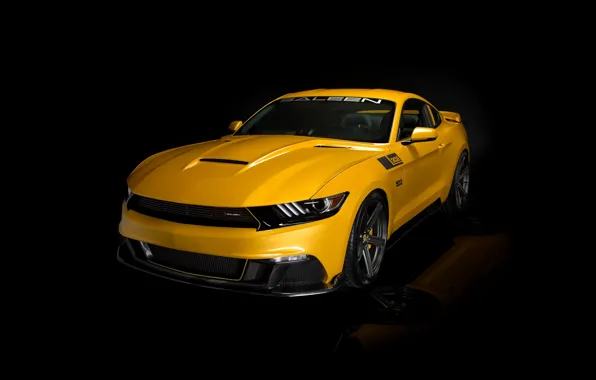 Saleen, S302, yellow, 2015, Black Label