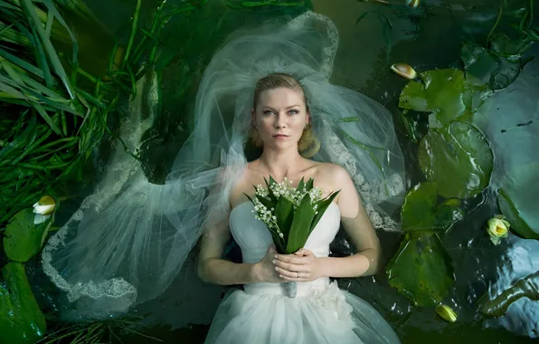 Kirsten Dunst, Melancholia, Lars von Trier