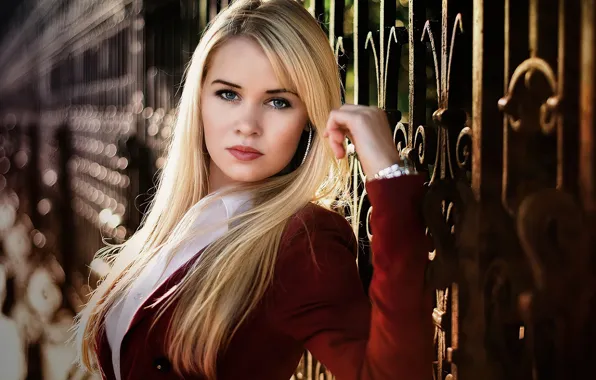Picture look, girl, light, photo, makeup, blonde, lips, beautiful