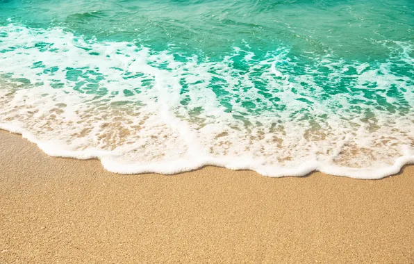 Sand, sea, wave, beach, summer, summer, beach, sea