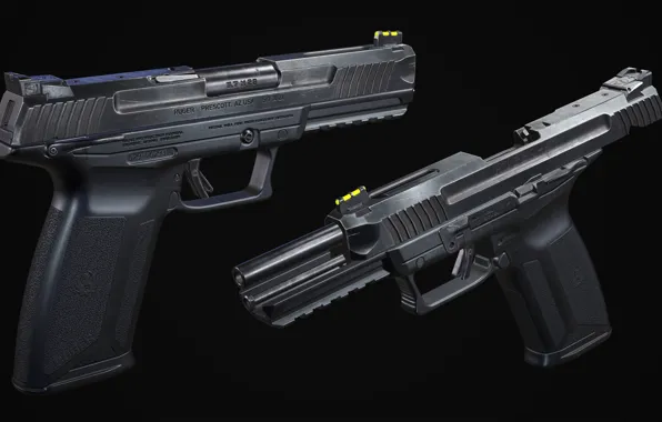 USA, Self-loading pistol, Ruger-57