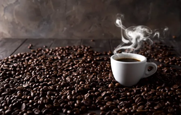 Coffee, grain, couples, Cup