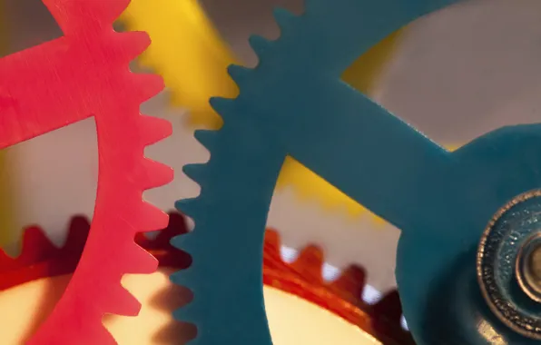 Picture paint, mechanism, gear