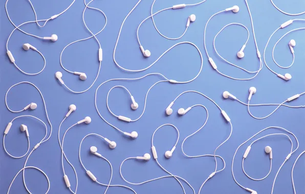 Picture background, headphones, Too much music