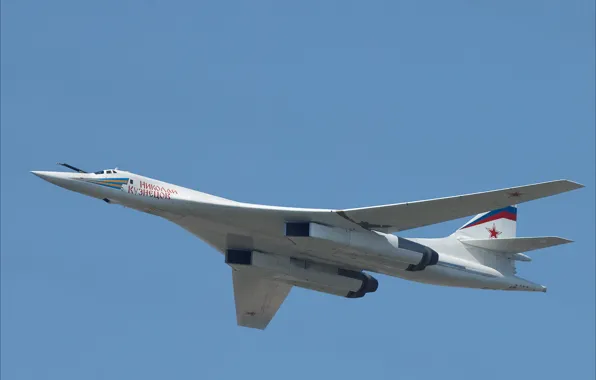 Picture The sky, Photo, Flight, Height, Tupolev, Supersonic, Strategic, Bomber bomber