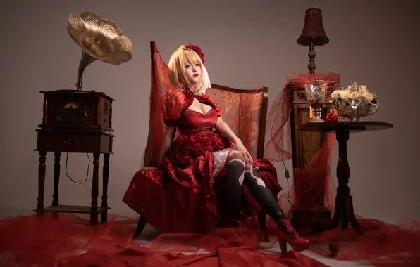 Girl, Style, Vintage, Cosplay