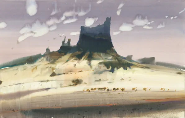 Picture desert, caravan, ARUSHA VOZMUS