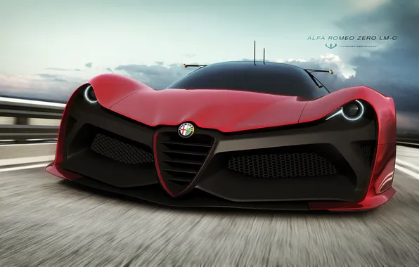 Picture car, machine, the concept, Alfa Romeo, car, Alfa Romeo, zero lm-c