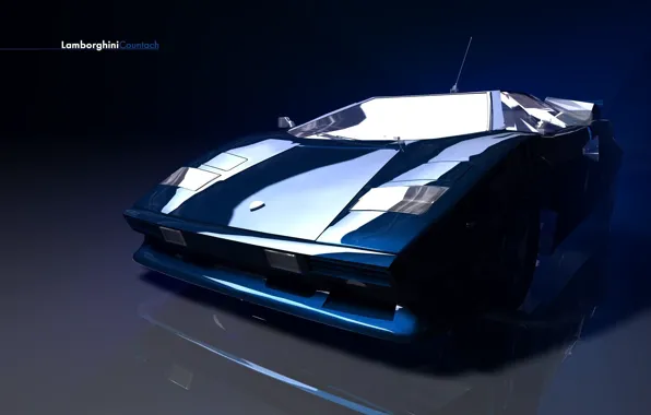 Blue, Lamborghini, concept