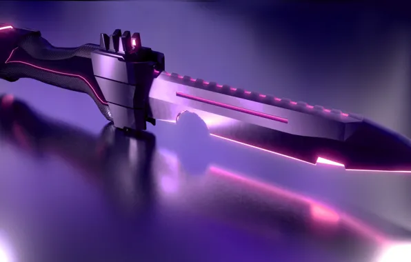 Knife, render