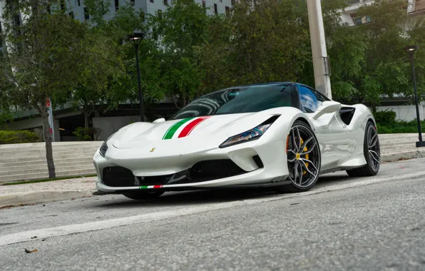 Ferrari, White, Sportcar, SF90, Ferrari SF90