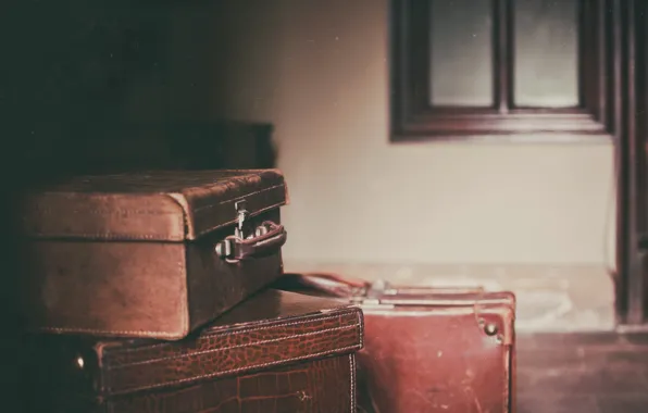 Background, room, suitcase