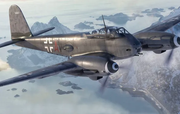 Luftwaffe, Heavy fighter, Messerschmitt 410, Combat aviation, Me. 410