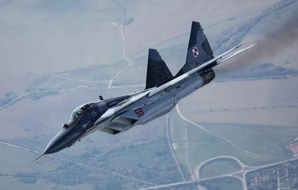 Picture flight, fighter, multipurpose, MiG-29, The MiG-29
