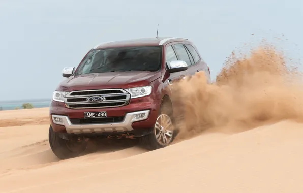 Picture sand, Ford, Everest, 4WD, 2015, Titanium