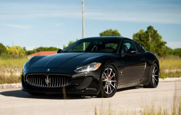 Picture Maserati, GranTurismo, Wheels, Strasse