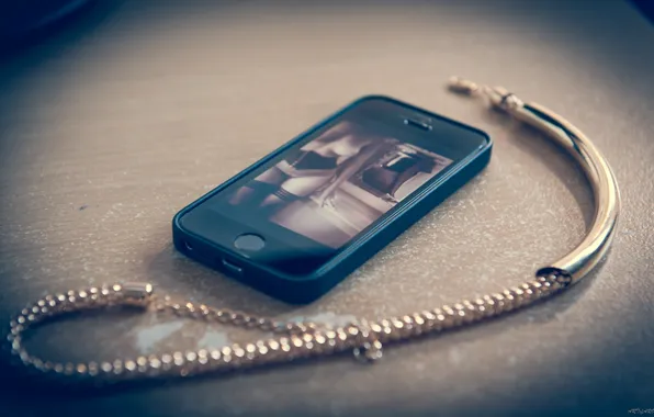 Girl, stockings, phone, girl, iphone, woman