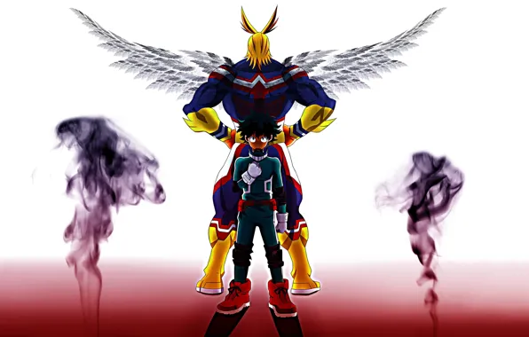 Wings, Almighty, My Hero Academia, Boku No Hero Academy, Midori Isuku, My Hero Academy, Deck