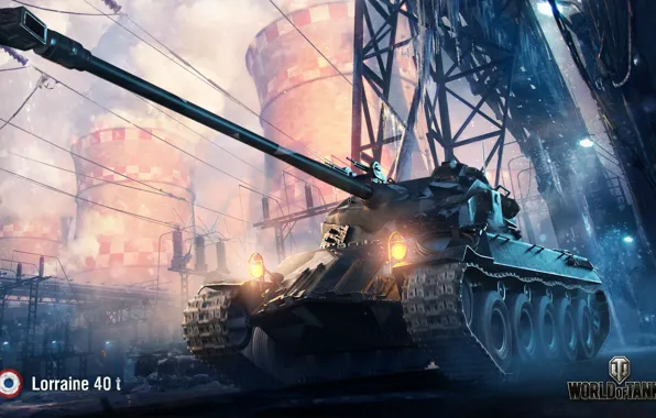 Picture WoT, World of Tanks, Wargaming, Lorraine 40 t