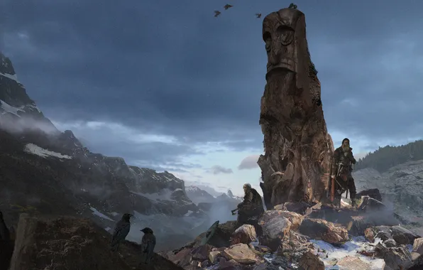 The Vikings, Odin, Blake Rottinger