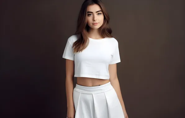 Picture girl, beauty, miniskirt, glamorous