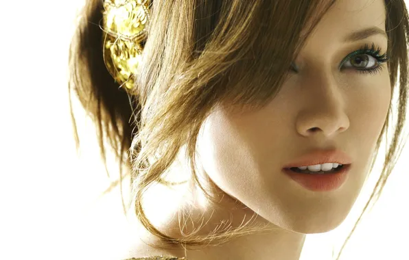 Hilary Duff, face, blonde