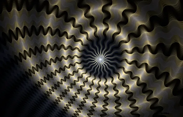 Pattern, Grey, Rays