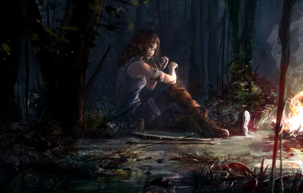 Girl, tomb raider, Croft, Lara