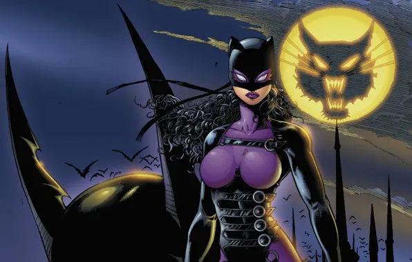 Picture night, uniform, latex, Catwoman Guardian Of Gotham