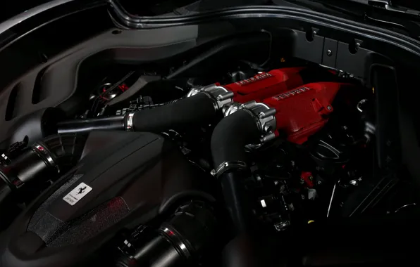 Picture Ferrari, motor, Roma, 2020, V8 twinturbo