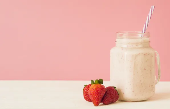 Berries, strawberry, drink, Strawberry, smoothie, smoothies
