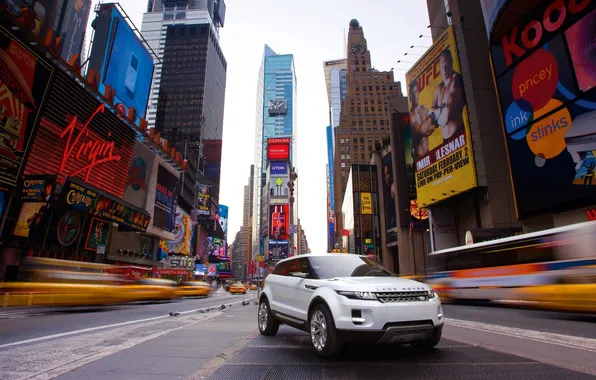 Picture Land Rover, new york, Manhattan