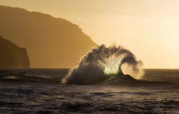 Sea, nature, wave
