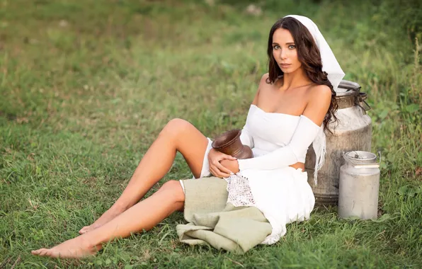 Girl, legs, photo, photographer, model, brunette, portrait, Anna Shuvalova