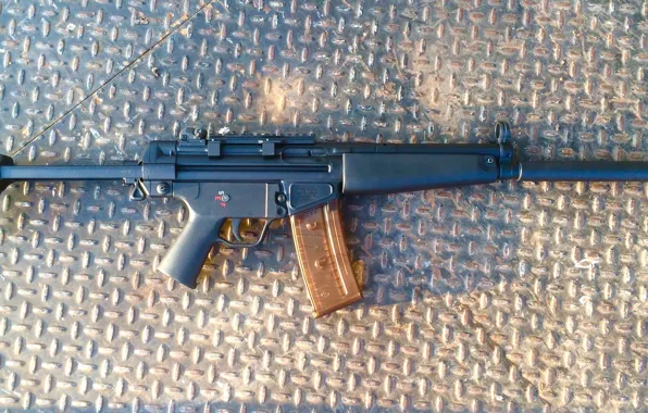 Weapons, machine, German, Heckler &ampamp; Koch, HK33