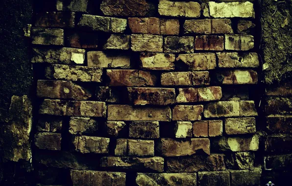 Picture wall, pattern, brick