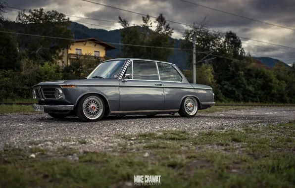 Auto, Retro, BMW, Machine, 2002, New Class, Old, Mike Crawat Photography