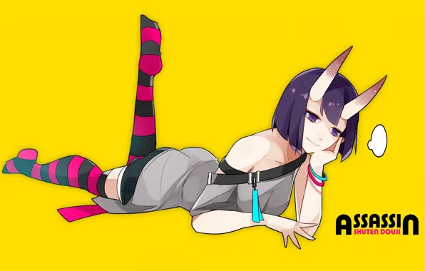 Girl, horns, assassin, Fate / Grand Order, The destiny of a great campaign