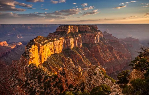 Picture mountains, nature, rocks, AZ, USA, The Grand Canyon
