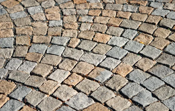 Colors, pattern, paving stones