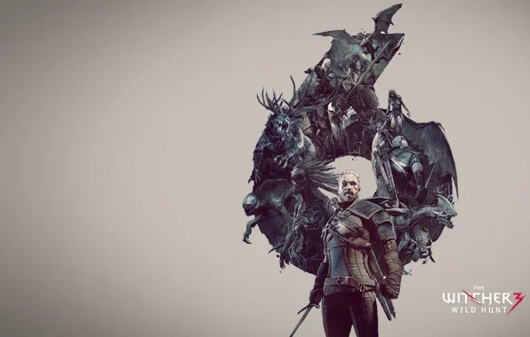 Hunting, the Witcher, wild, witcher, wild, hunt