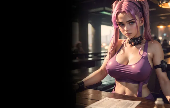 Girl, anime, Mike