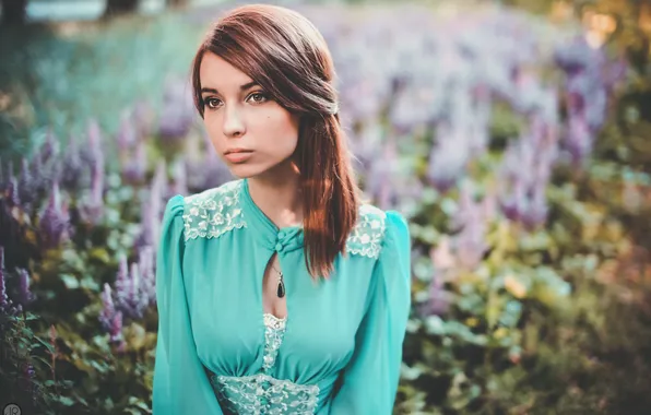 Eyes, girl, pendant, girl, Alice in Wonderland, Julie Resh