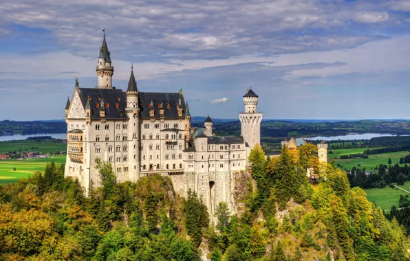 Germany, castle, Neushwanstein