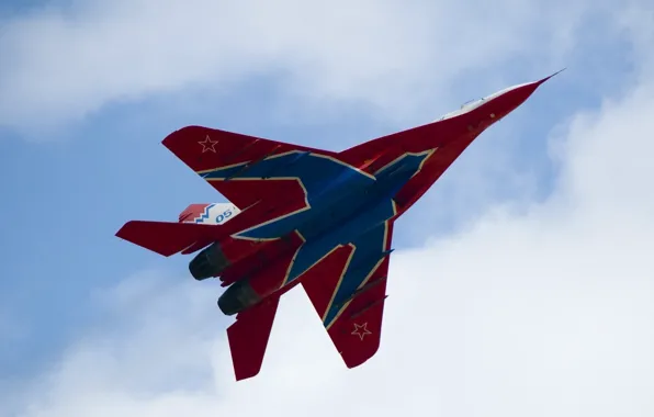 Picture the sky, fighter, multipurpose, MiG-29, The MiG-29, Swifts