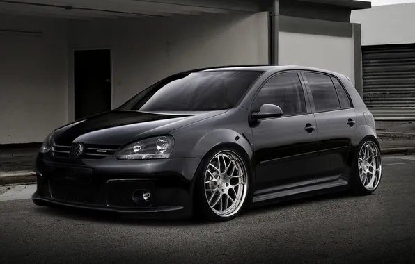 Picture black, tuning, Golf V Widebody